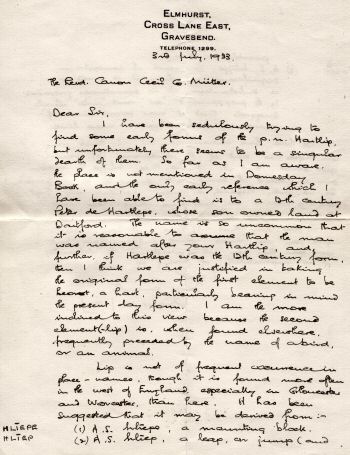 Jessup letter number two